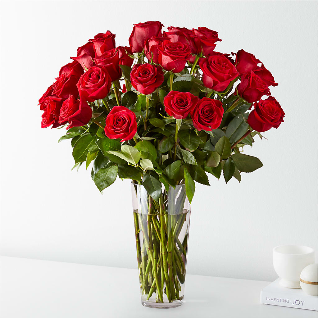 Long Stem Red Rose Bouquet – The Colonial Florist And Gift Shop, Huntingdon PA
