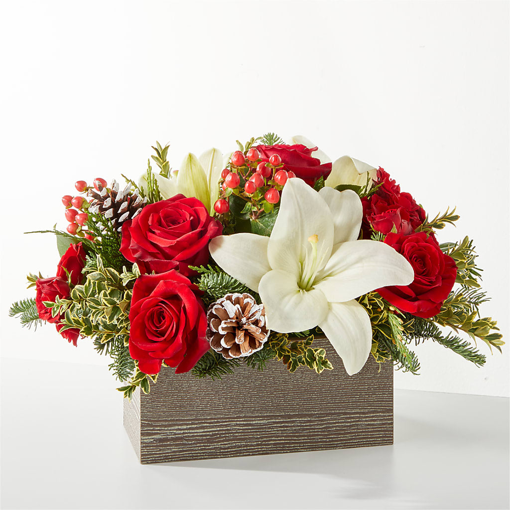 Snowy Wonderland Bouquet – The Colonial Florist And Gift Shop, Huntingdon PA