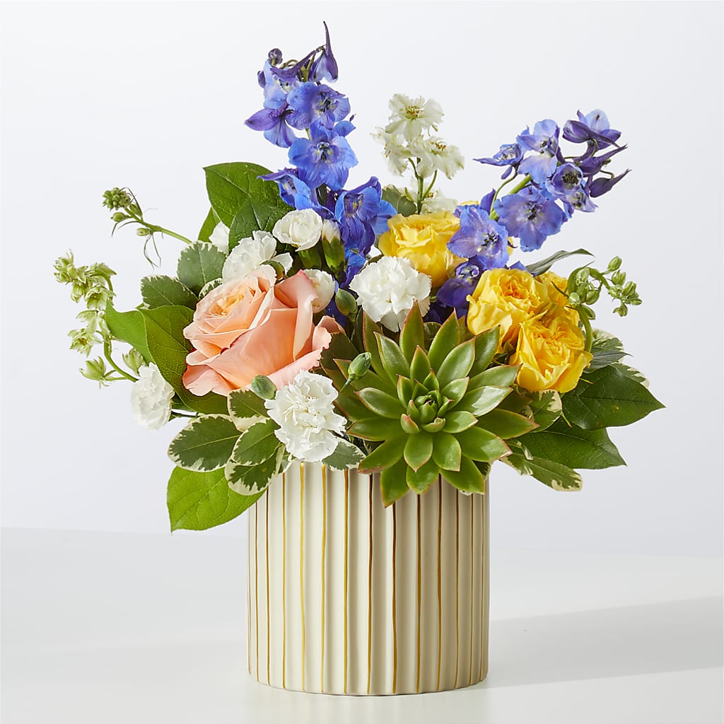 Cobalt Reverie Bouquet – The Colonial Florist And Gift Shop, Huntingdon PA
