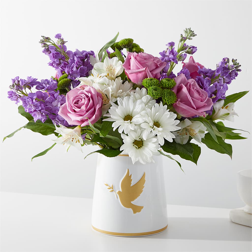 Garden of Peace Bouquet – The Colonial Florist And Gift Shop, Huntingdon PA