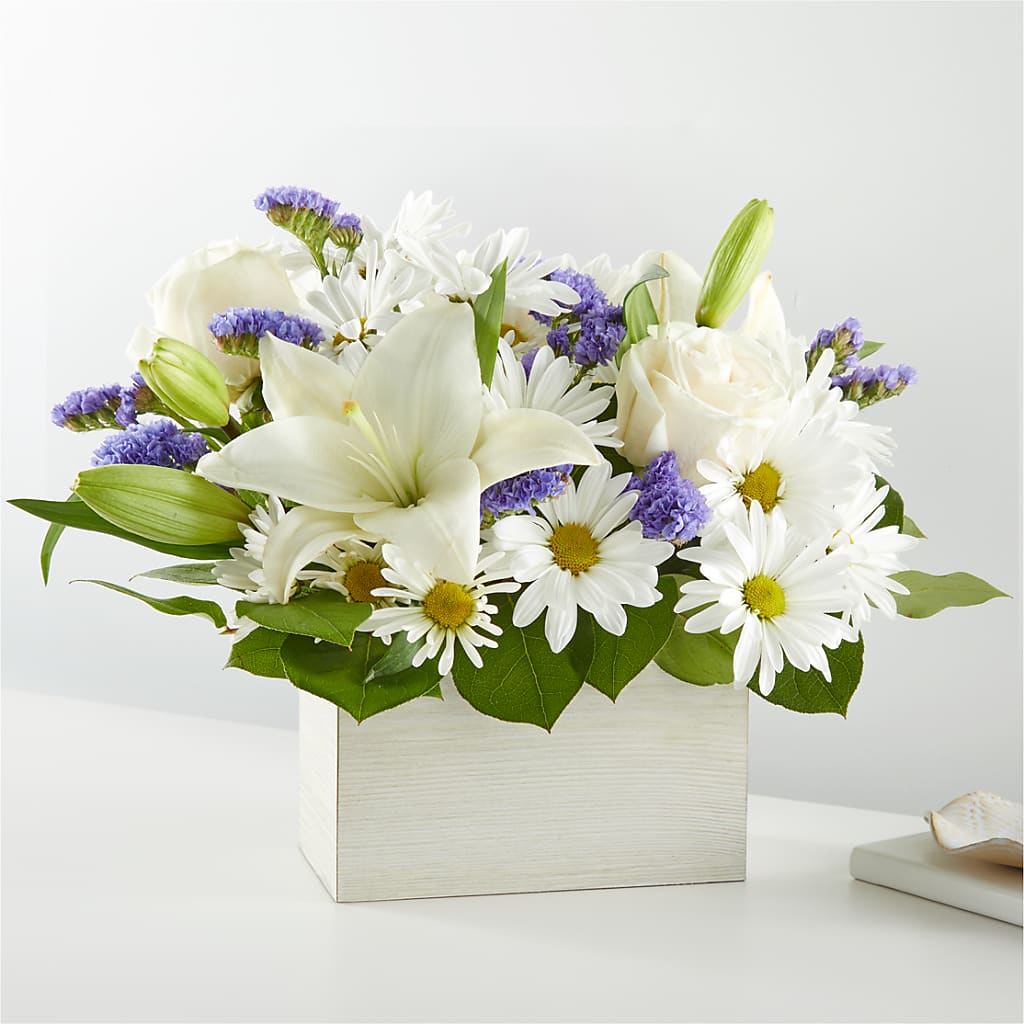Beyond Blue Box Bouquet – The Colonial Florist And Gift Shop, Huntingdon PA