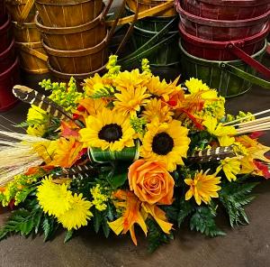 Colonials Thanksgiving Day Centerpiece