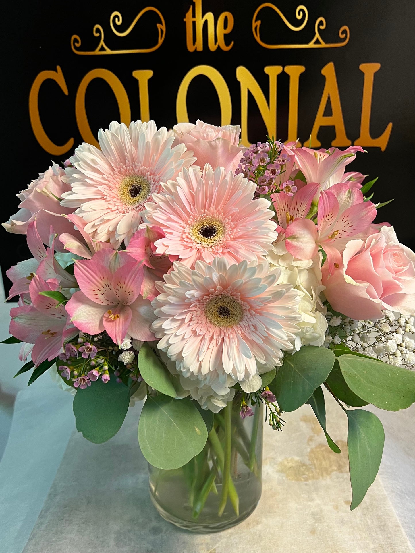 Pleasantly Pink – The Colonial Florist And Gift Shop, Huntingdon PA