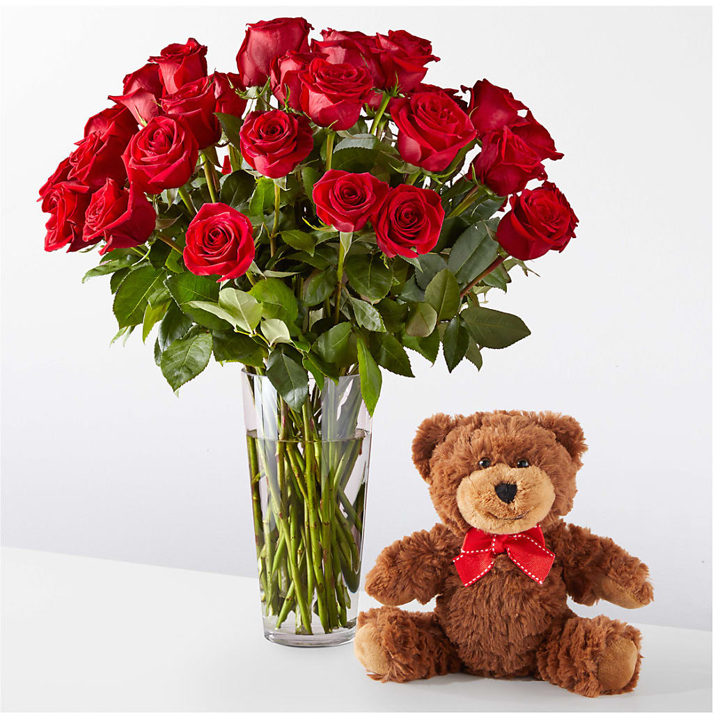 Romantic Long Stem Red Rose Bouquet Bundles – The Colonial Florist And Gift Shop, Huntingdon PA