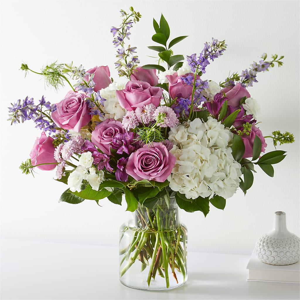 Violet Caress Bouquet – The Colonial Florist And Gift Shop, Huntingdon PA
