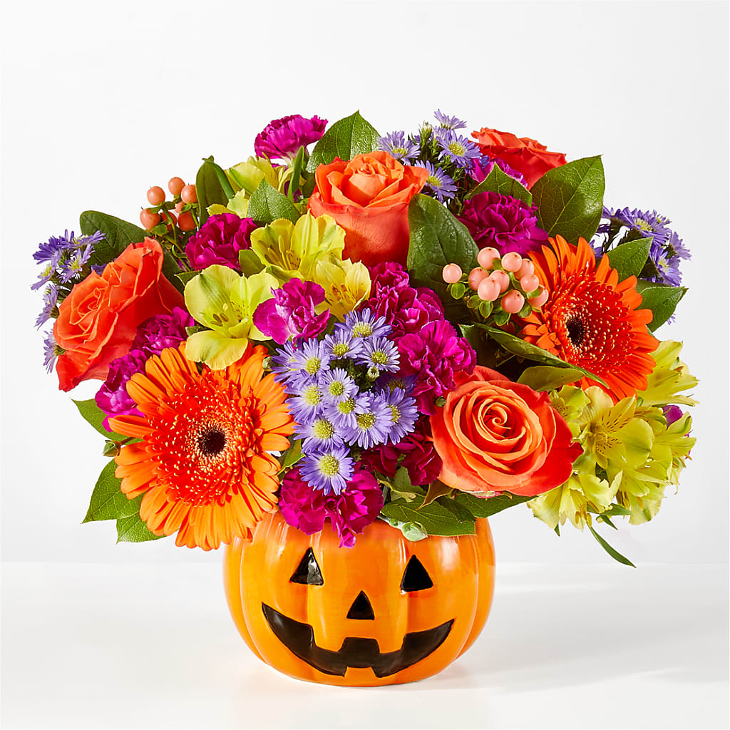 Tricks & Treats Pumpkin – The Colonial Florist And Gift Shop, Huntingdon PA
