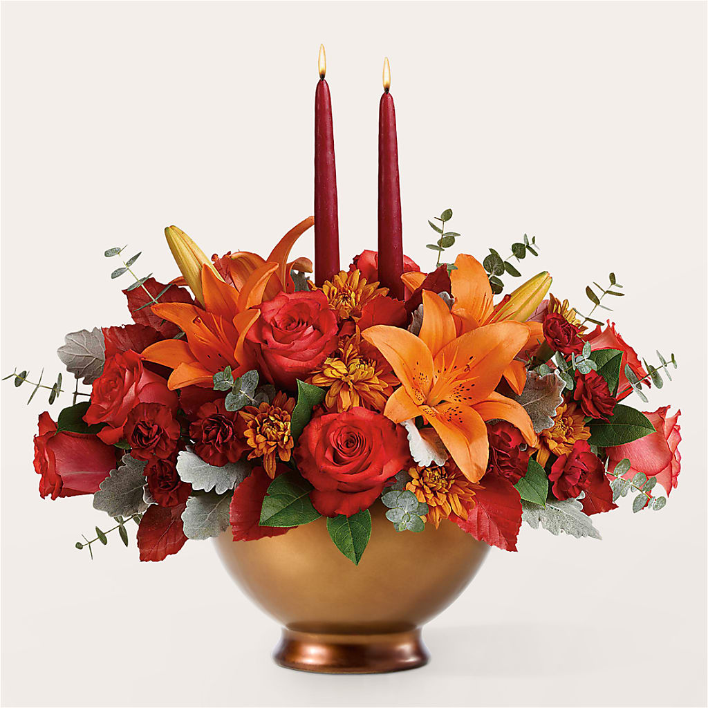 Fruits of Fall Centerpiece – The Colonial Florist And Gift Shop, Huntingdon PA