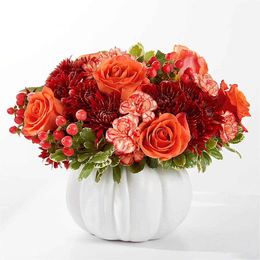 Autumn Air Pumpkin Bouquet – The Colonial Florist And Gift Shop, Huntingdon PA