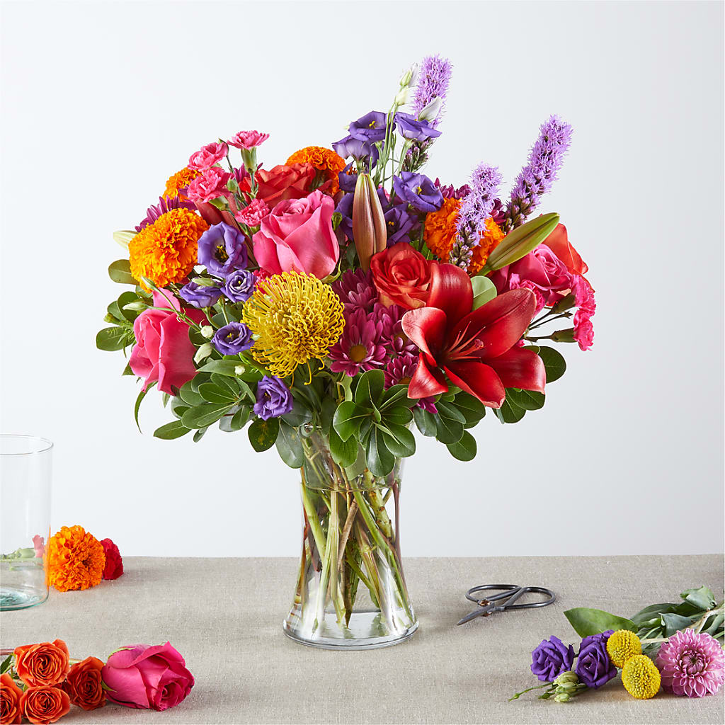 Feast of Color – A Florist Original – The Colonial Florist And Gift Shop, Huntingdon PA