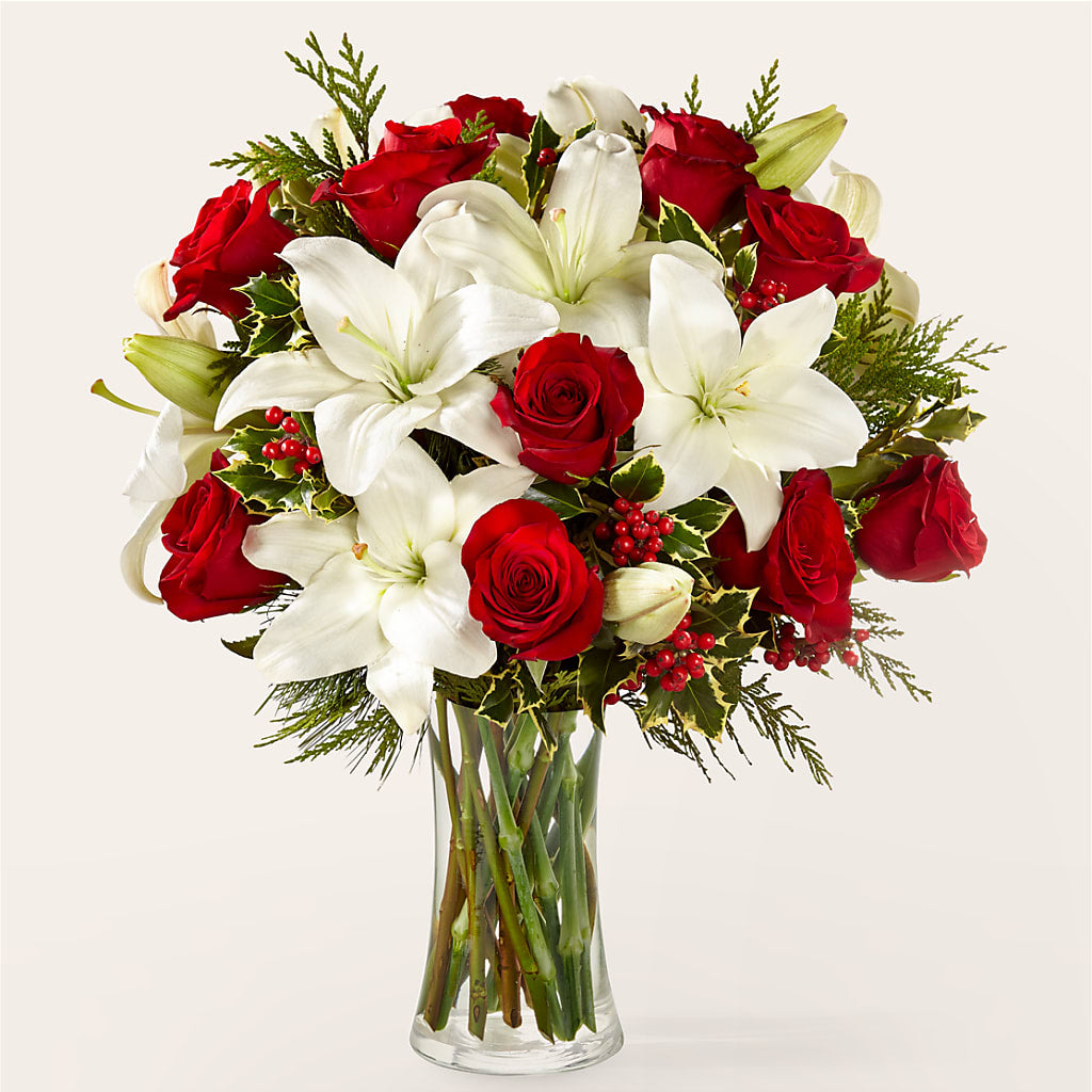 Sparkling Snowflakes Bouquet – The Colonial Florist And Gift Shop, Huntingdon PA
