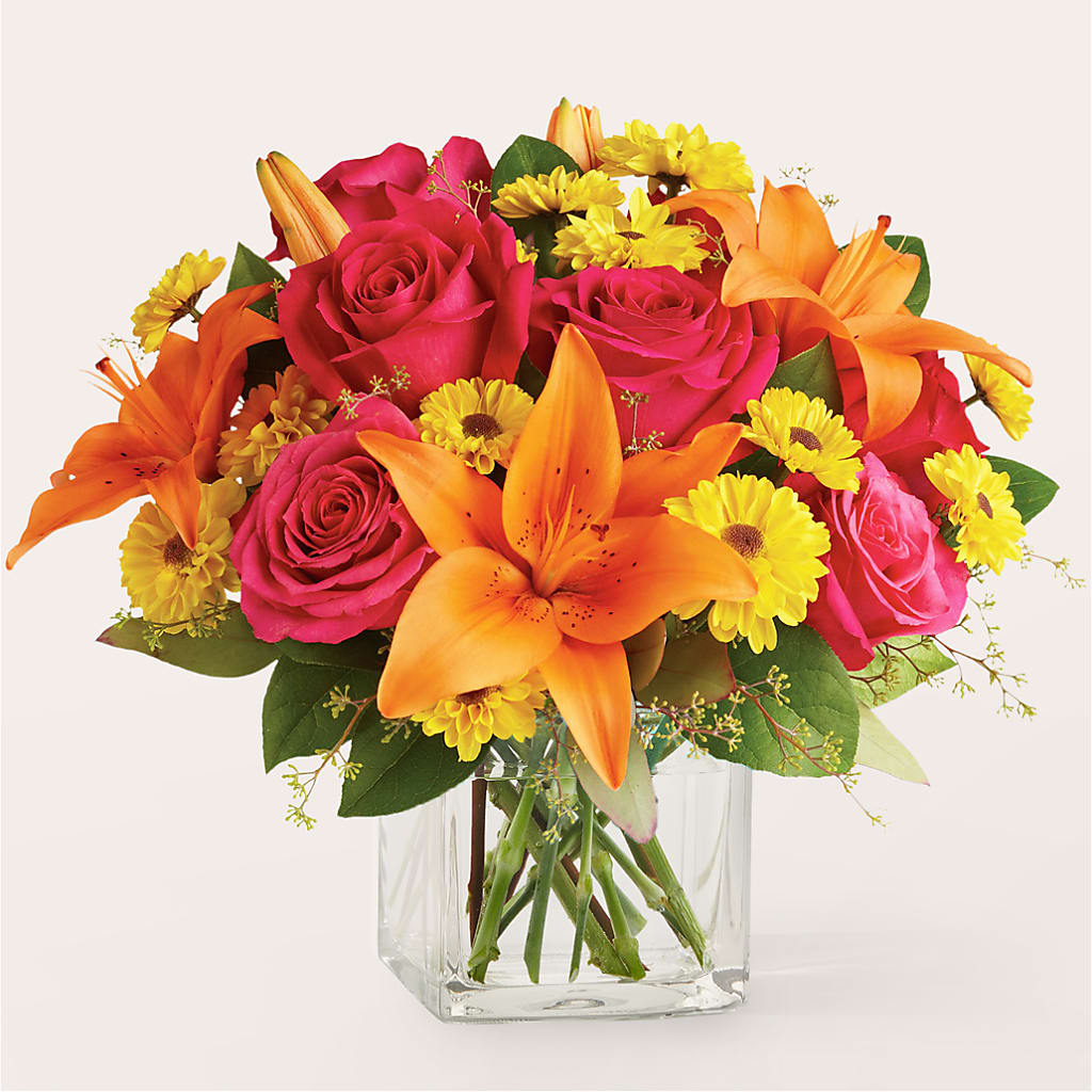 Neon Lights Bouquet – The Colonial Florist And Gift Shop, Huntingdon PA