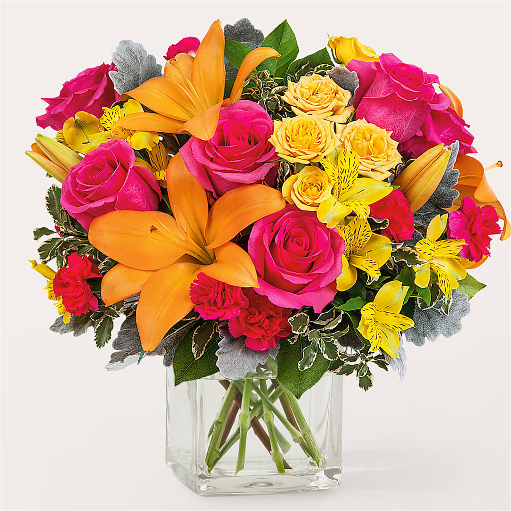 To the Tropics Bouquet – The Colonial Florist And Gift Shop, Huntingdon PA