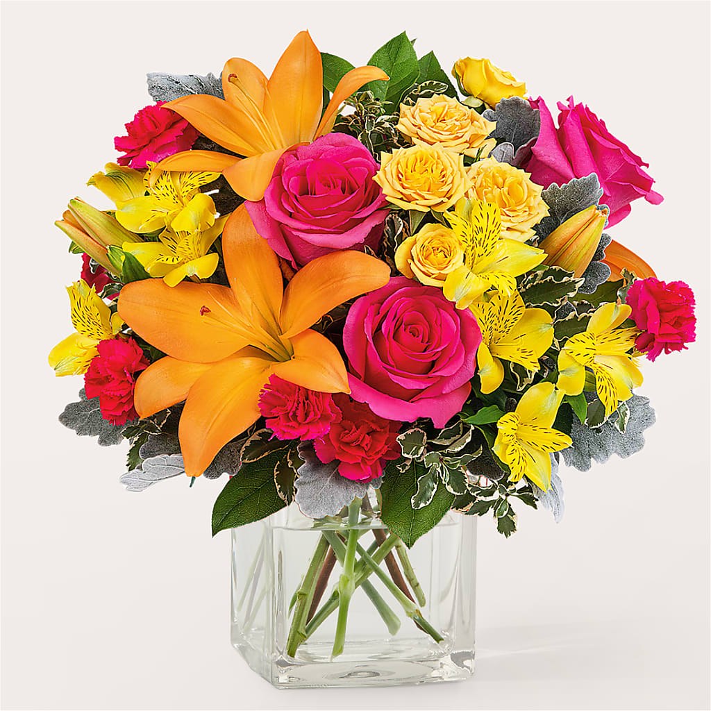 To the Tropics Bouquet – The Colonial Florist And Gift Shop, Huntingdon PA