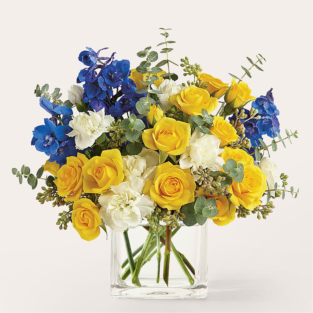 Sparkling Citrine Bouquet – The Colonial Florist And Gift Shop, Huntingdon PA