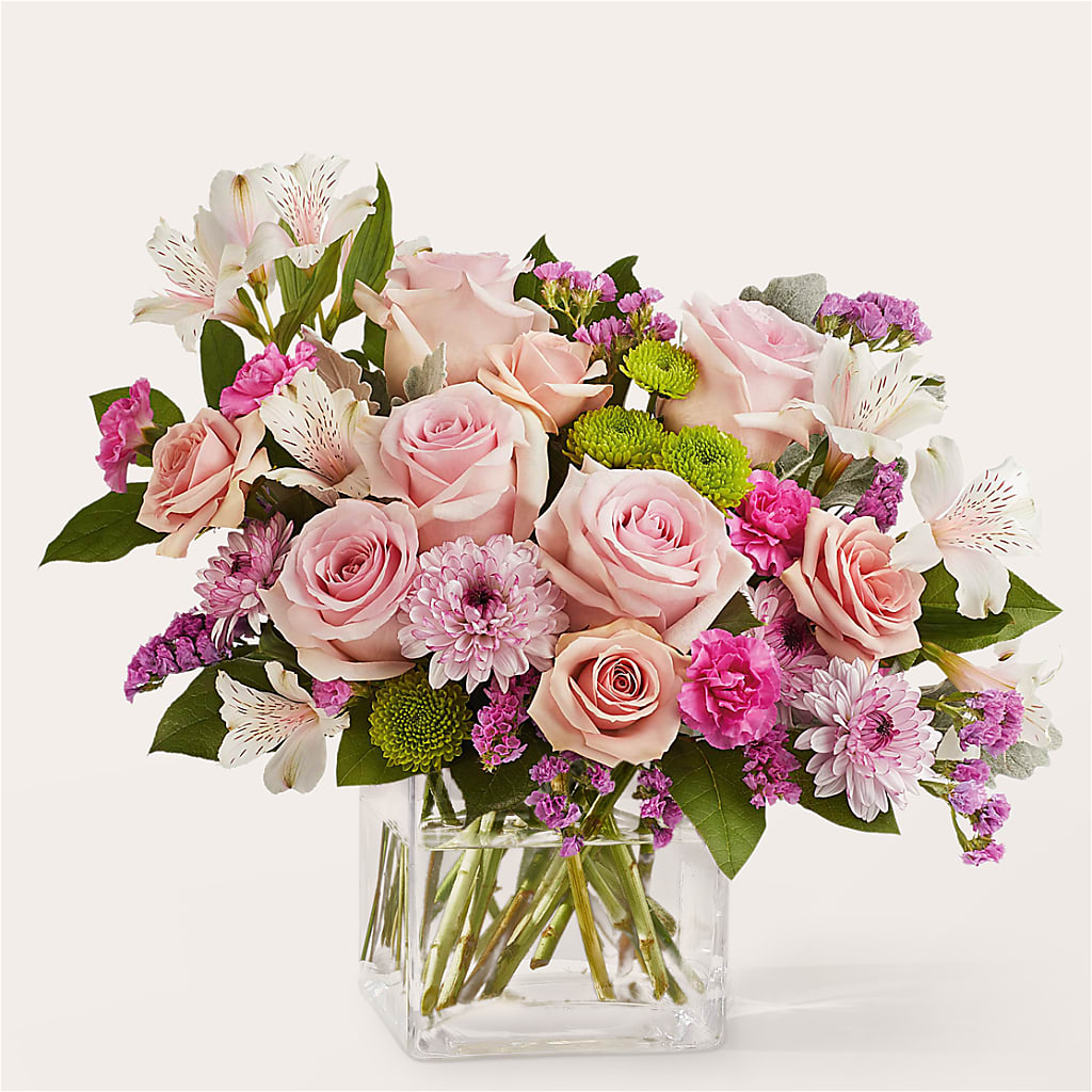 Pink Suede Bouquet – The Colonial Florist And Gift Shop, Huntingdon PA