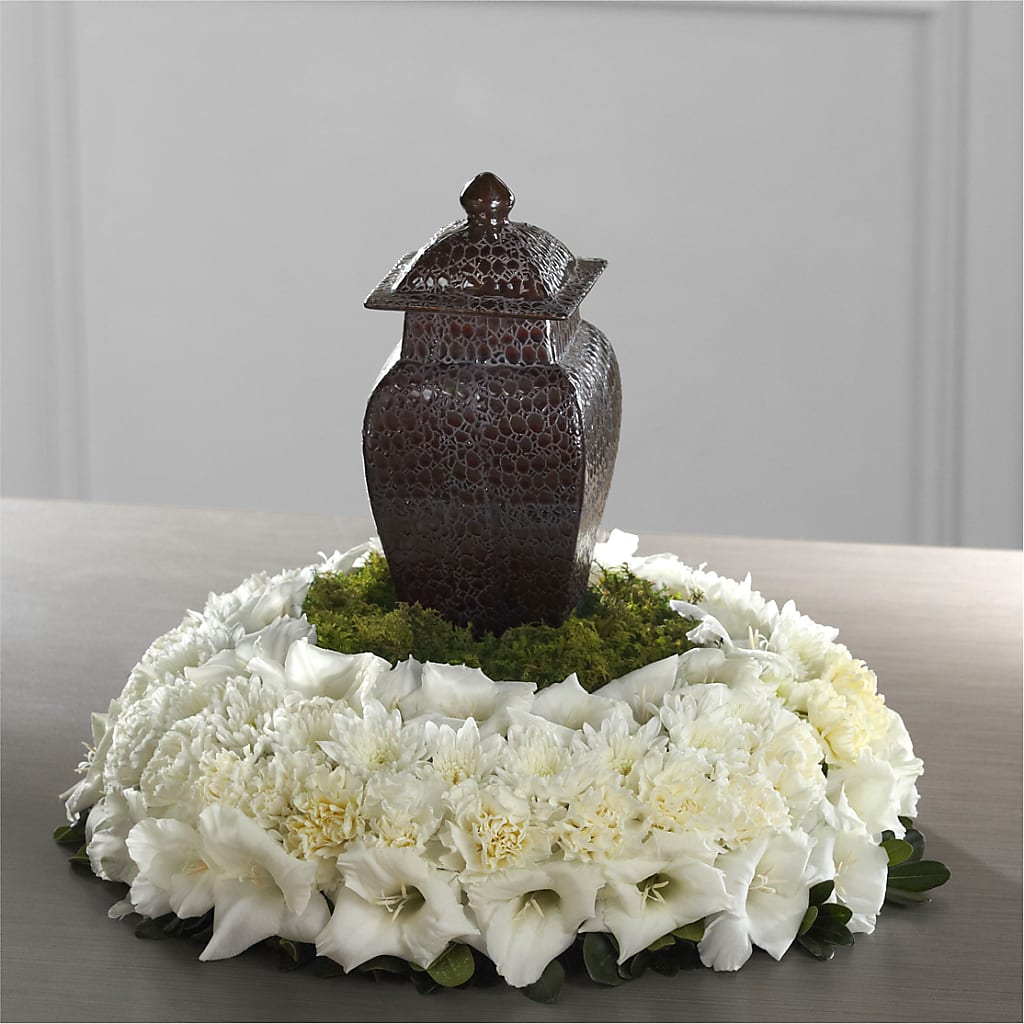 Encircling Grace Arrangement – The Colonial Florist And Gift Shop, Huntingdon PA