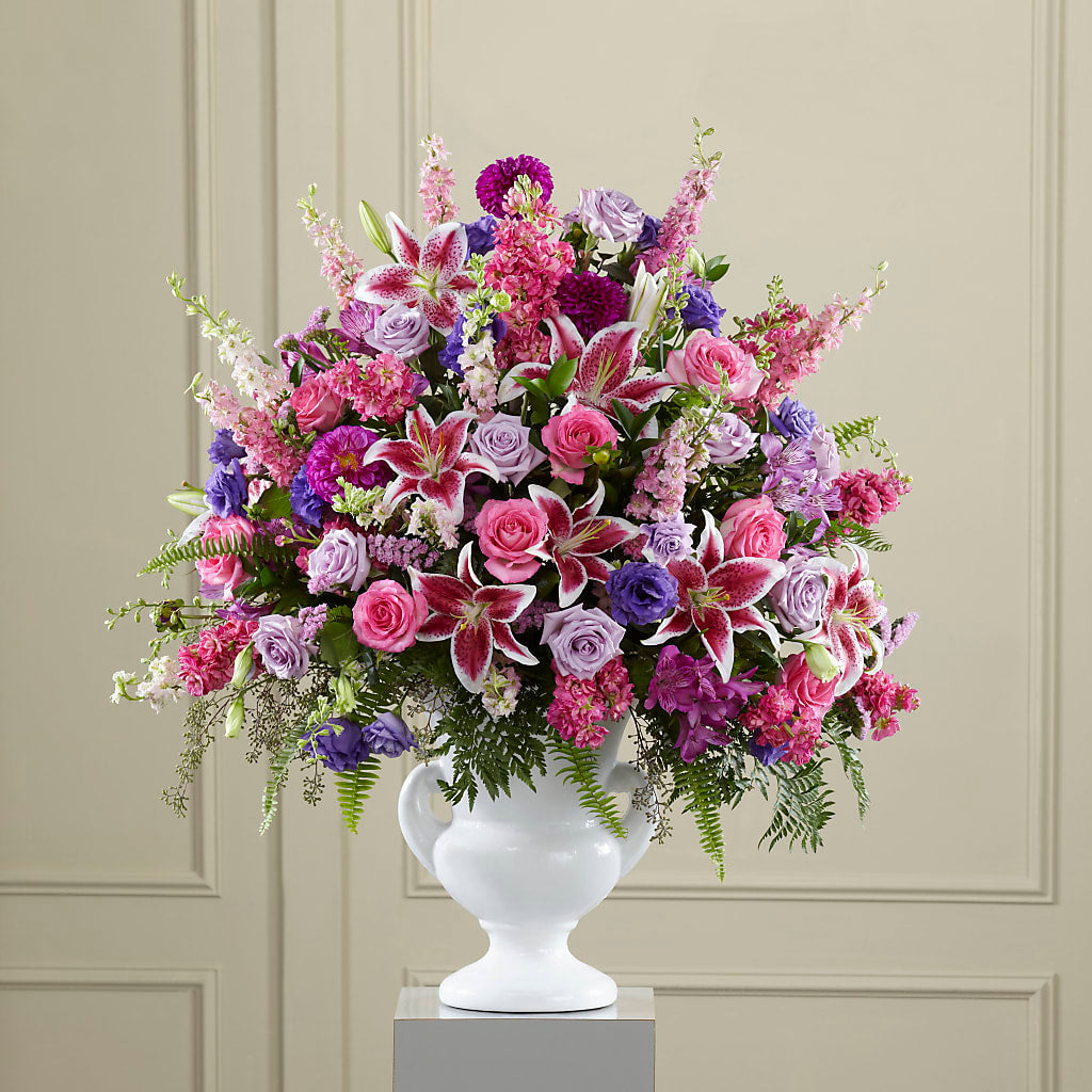 Peaceful Tribute Arrangement – The Colonial Florist And Gift Shop, Huntingdon PA