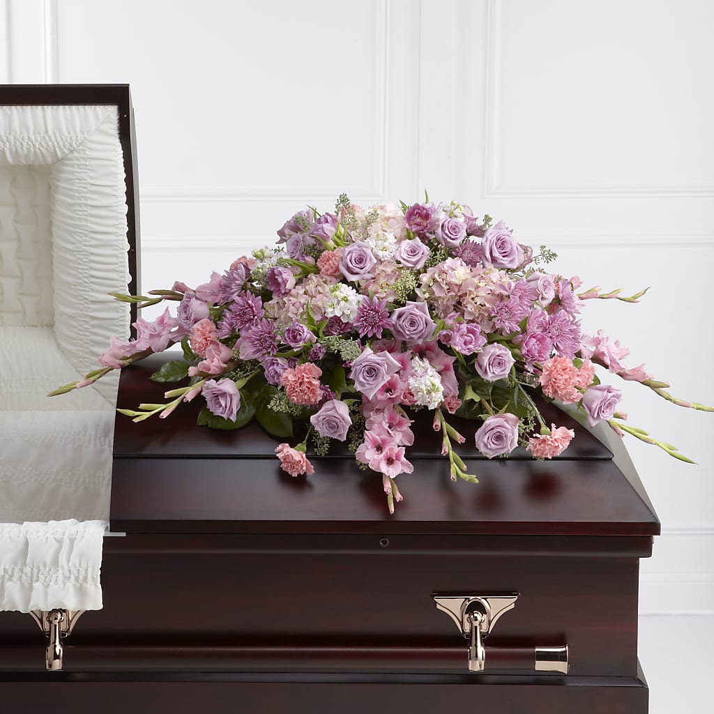 Immorata Casket Spray – The Colonial Florist And Gift Shop, Huntingdon PA