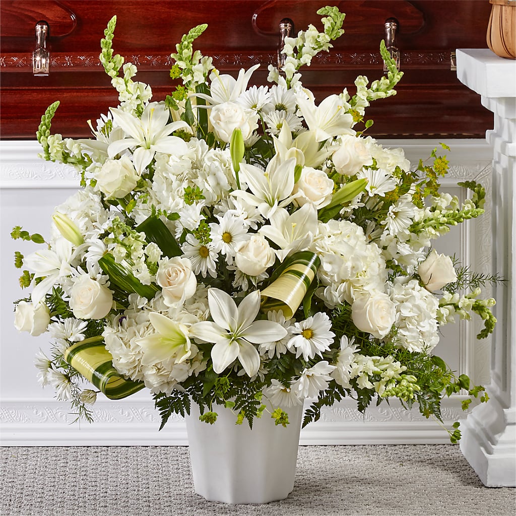 Thoughts of Tranquility Floor Basket – The Colonial Florist And Gift Shop, Huntingdon PA