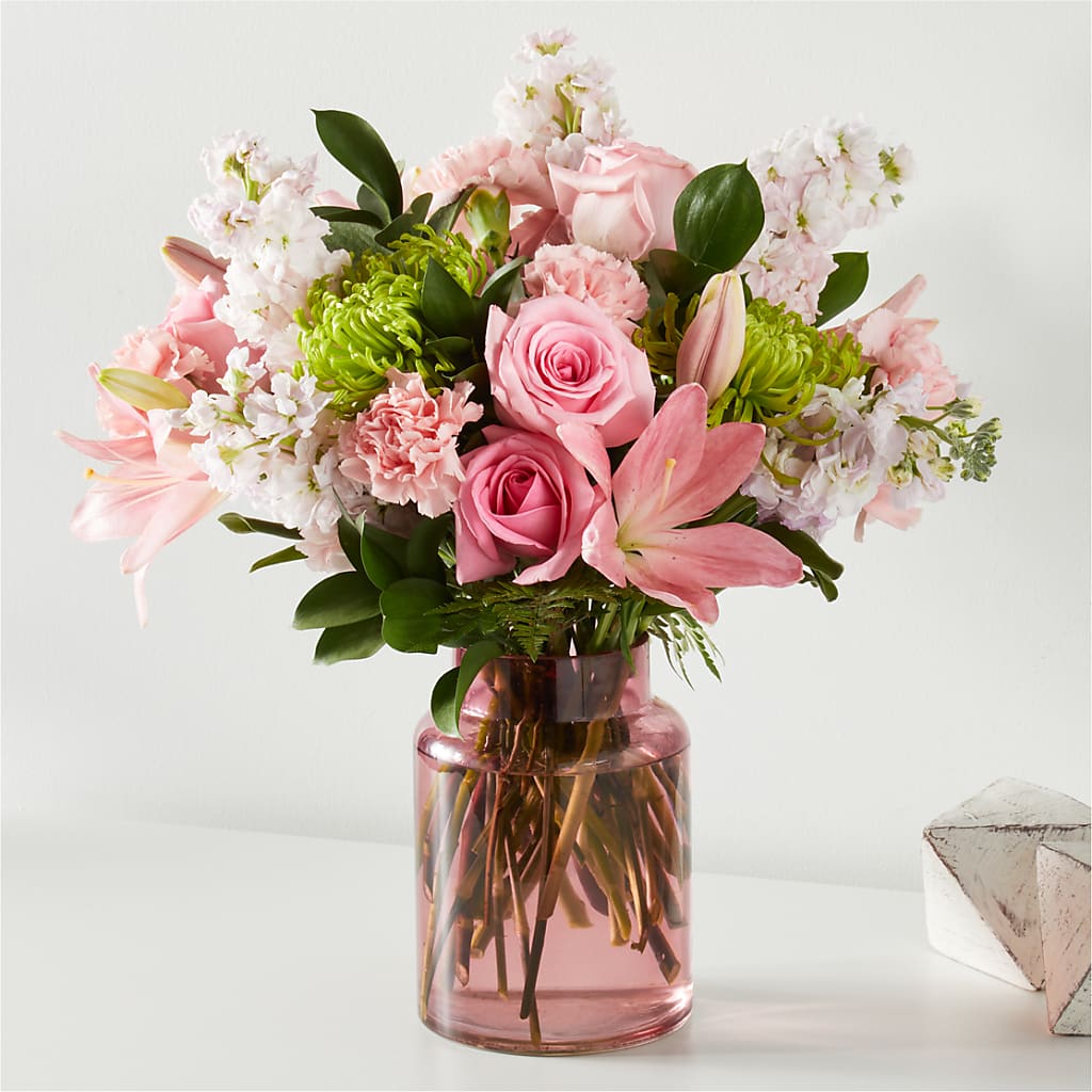 Pretty in Pink Bouquet – The Colonial Florist And Gift Shop, Huntingdon PA