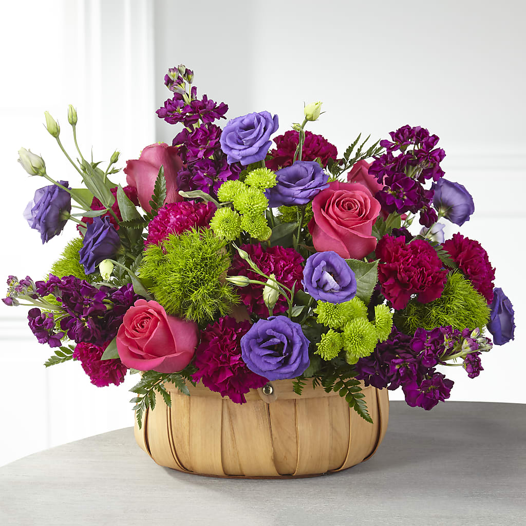 Serene Sanctuary Basket – The Colonial Florist And Gift Shop, Huntingdon PA