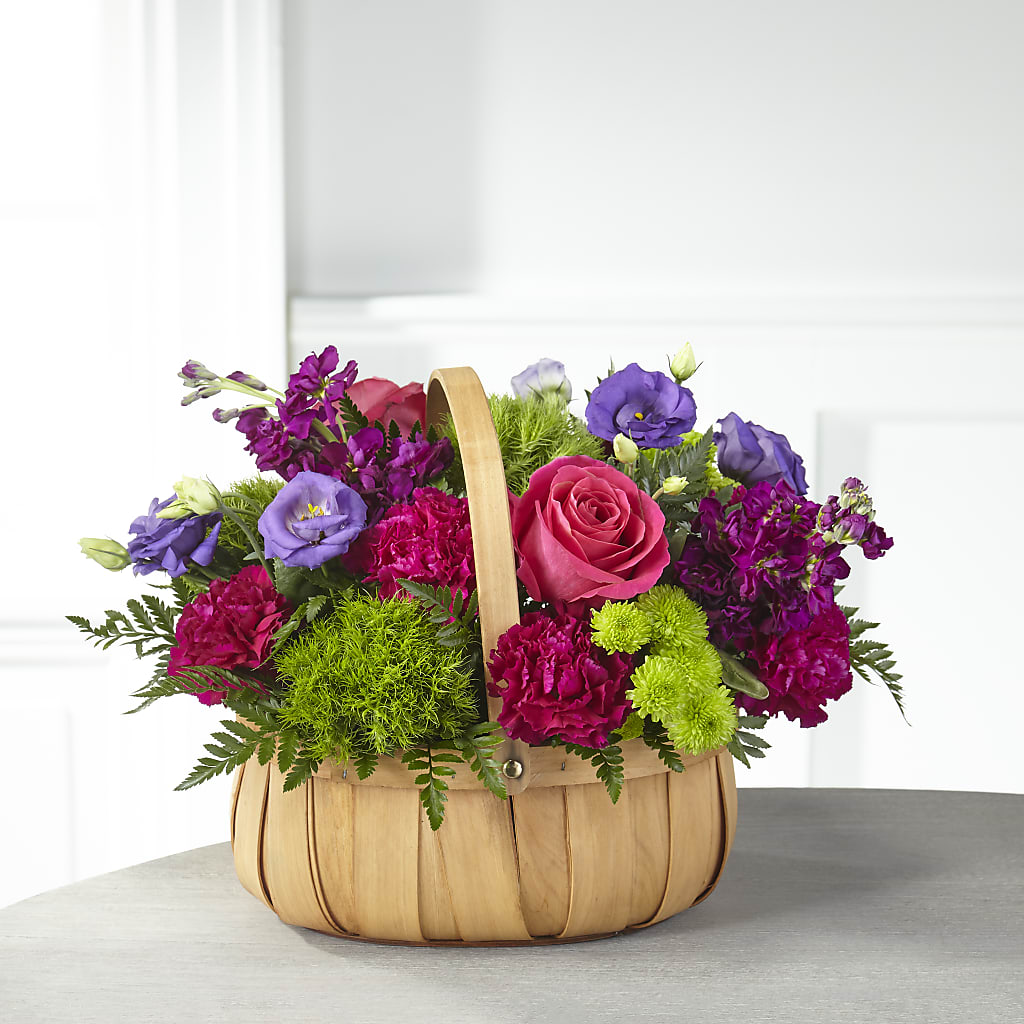 Serene Sanctuary Basket – The Colonial Florist And Gift Shop, Huntingdon PA