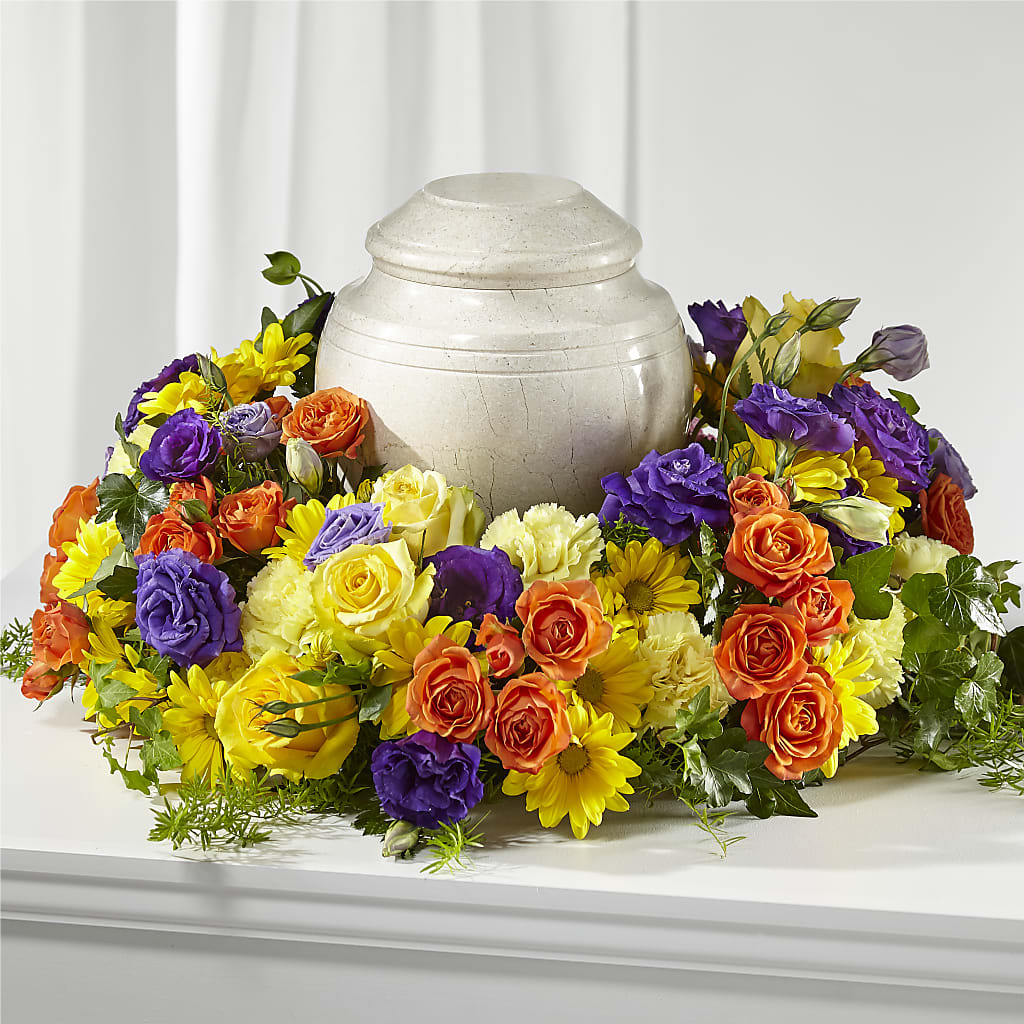 Blossoms of Remembrance Cremation Adornment – The Colonial Florist And Gift Shop, Huntingdon PA