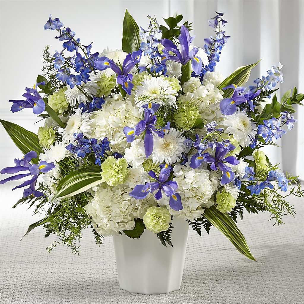 Soft Serenity Floor Basket – The Colonial Florist And Gift Shop, Huntingdon PA