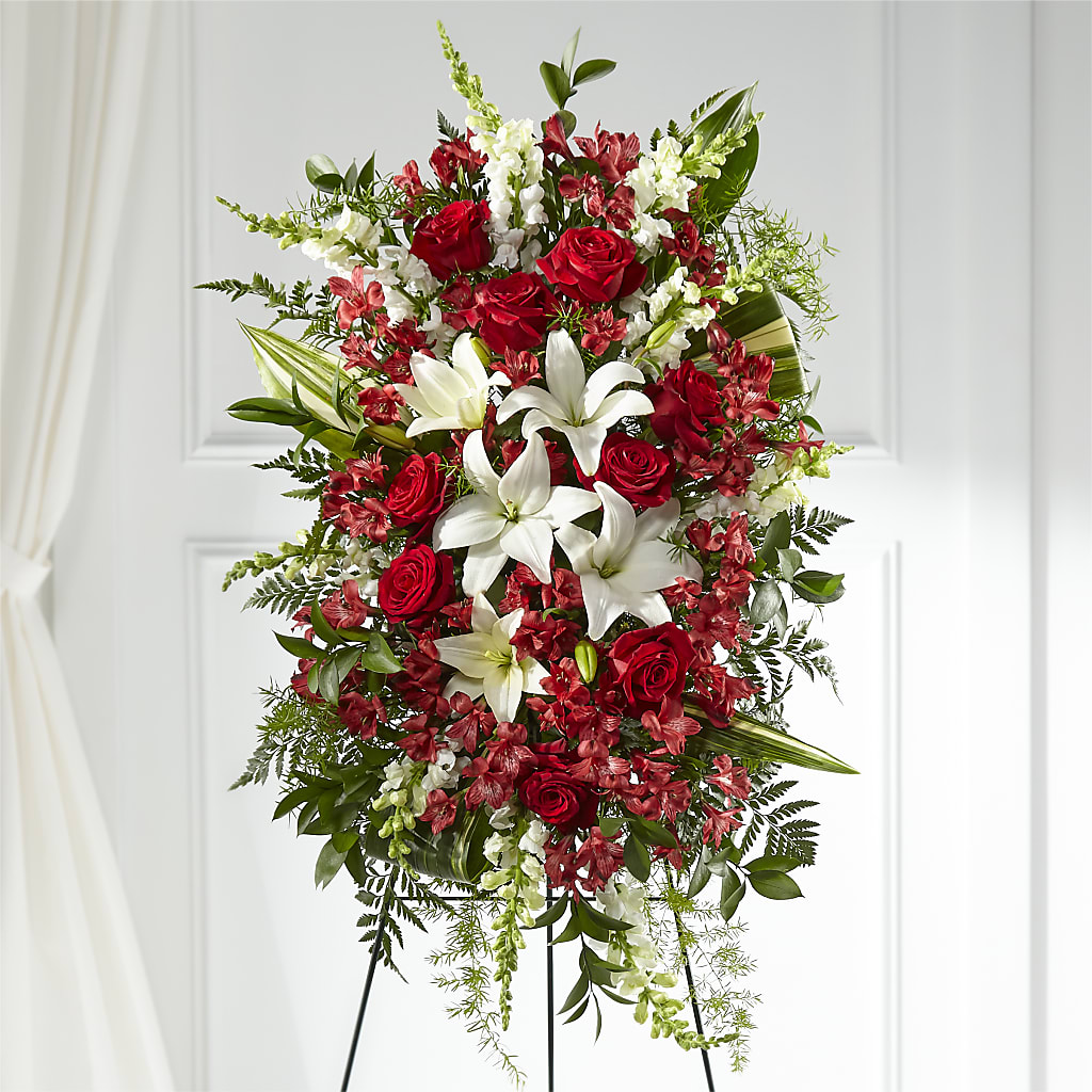 Everlasting Memory Standing Spray – The Colonial Florist And Gift Shop, Huntingdon PA