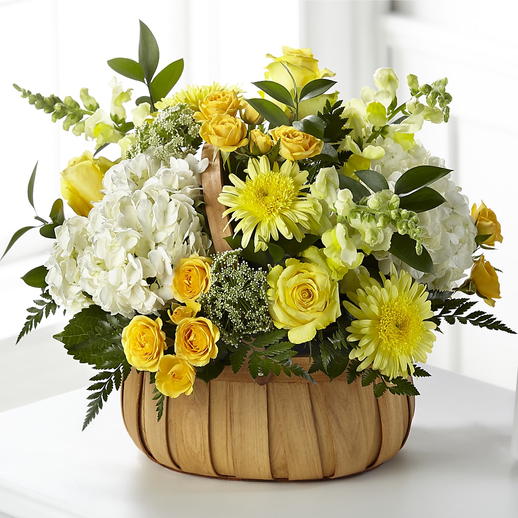 Rustic Remembrance Basket – The Colonial Florist And Gift Shop, Huntingdon PA