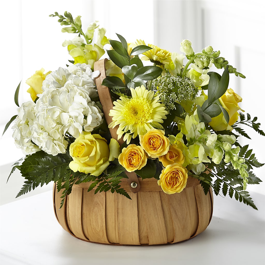 Rustic Remembrance Basket – The Colonial Florist And Gift Shop, Huntingdon PA