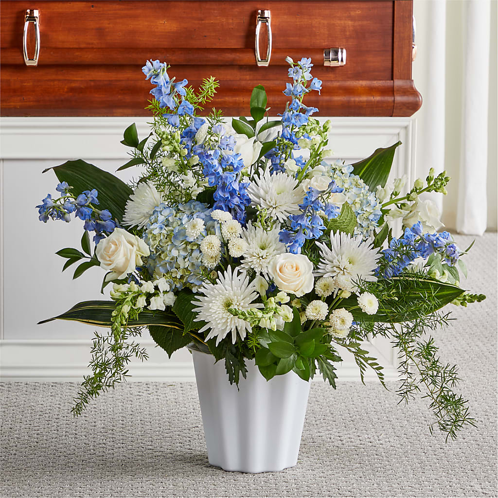 Everlasting Memories Floor Basket – The Colonial Florist And Gift Shop, Huntingdon PA