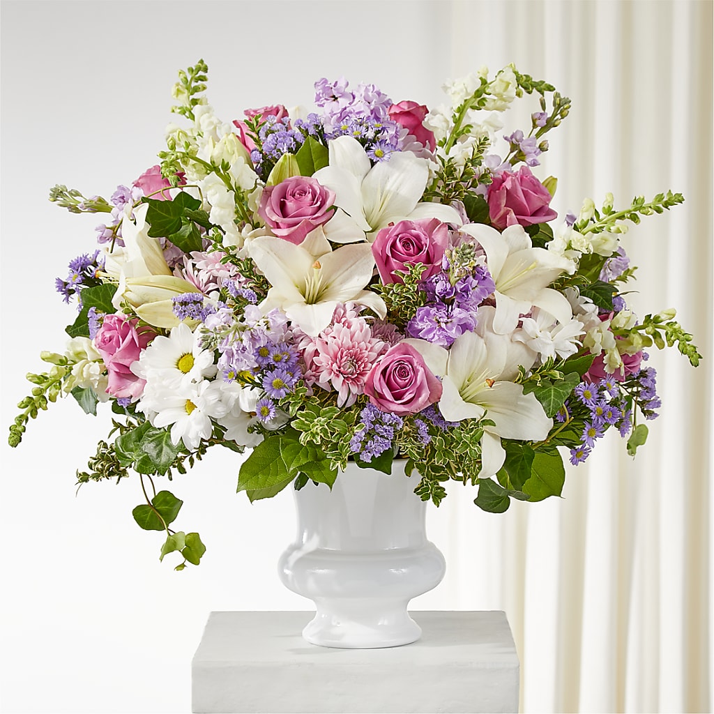 Remarkable Life Urn Arrangement – The Colonial Florist And Gift Shop, Huntingdon PA
