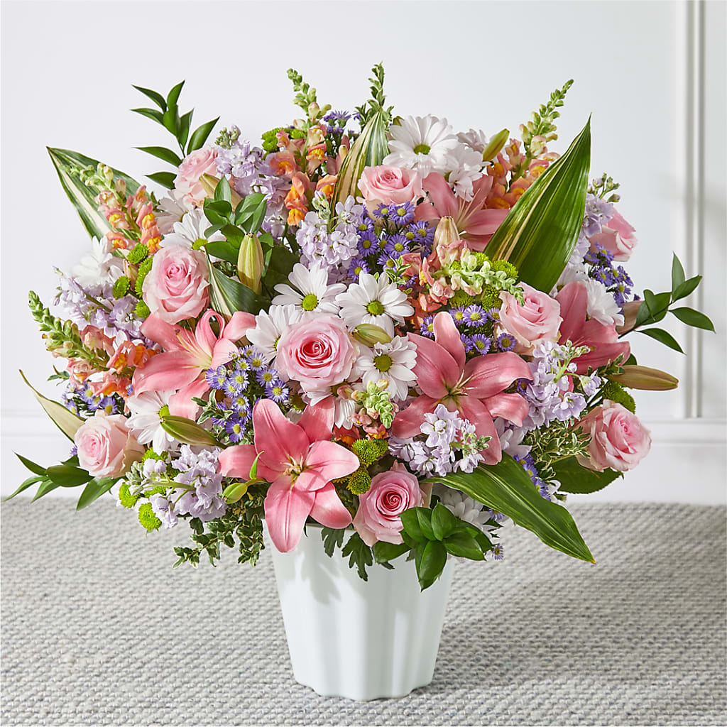 Abundant Compassion Floor Basket – The Colonial Florist And Gift Shop, Huntingdon PA