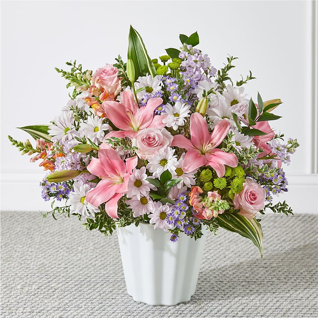 Abundant Compassion Floor Basket – The Colonial Florist And Gift Shop, Huntingdon PA