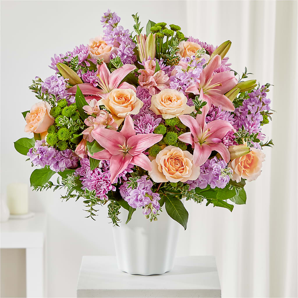 Supportive Embrace Tabletop Basket – The Colonial Florist And Gift Shop, Huntingdon PA