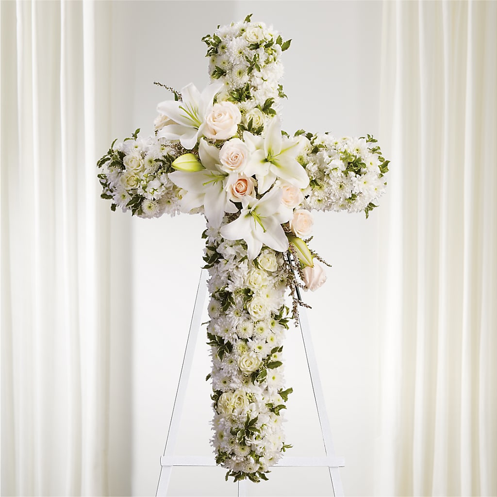Spiritual Guidance Standing Spray – The Colonial Florist And Gift Shop, Huntingdon PA