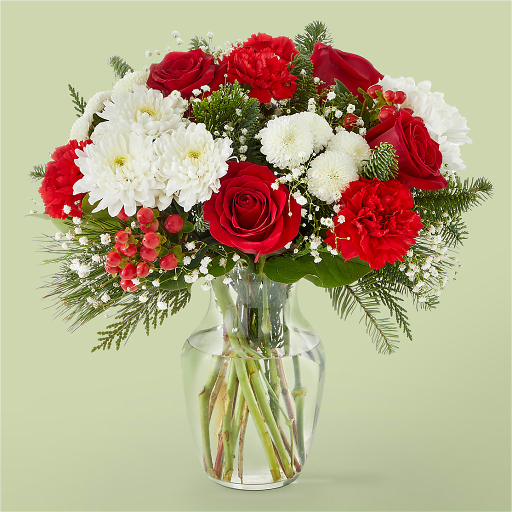 Chance of Flurries Bouquet – The Colonial Florist And Gift Shop, Huntingdon PA