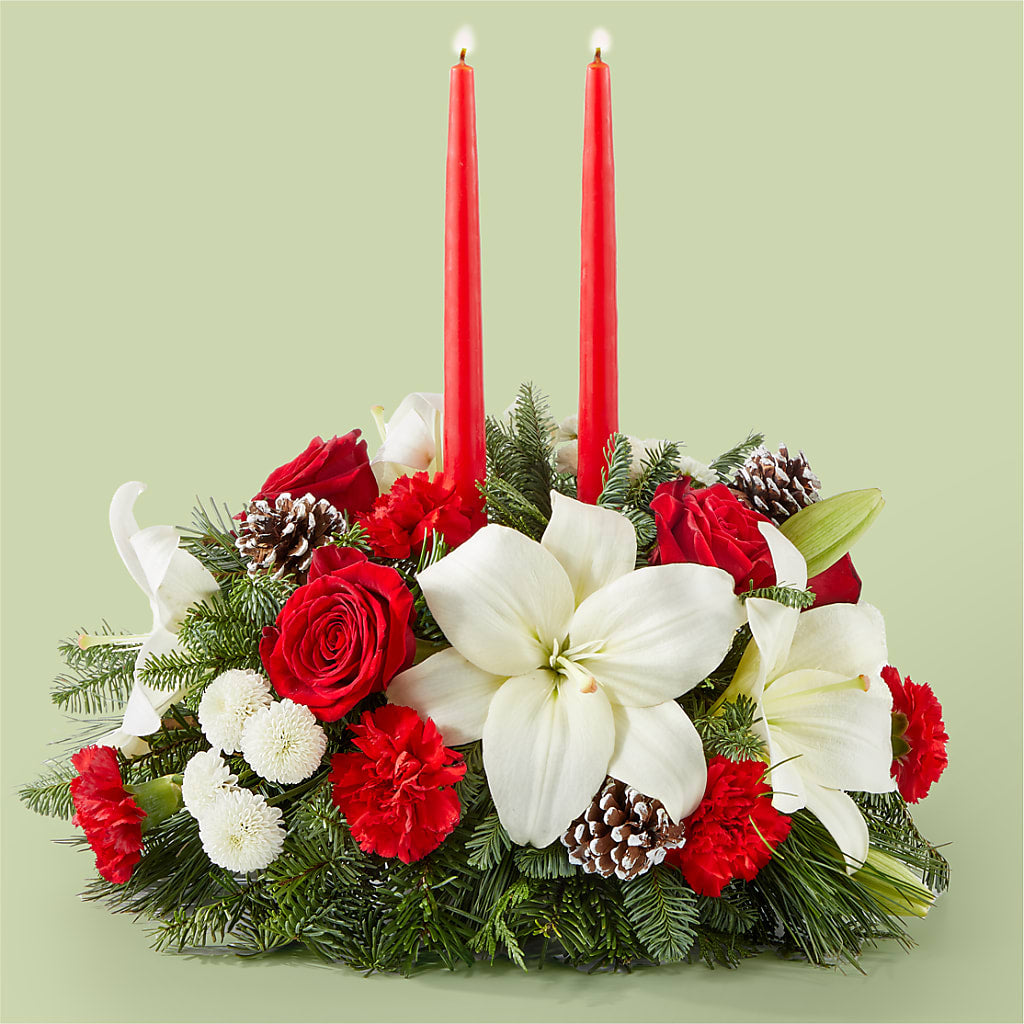 Seasonal Festivities Centerpiece – The Colonial Florist And Gift Shop, Huntingdon PA
