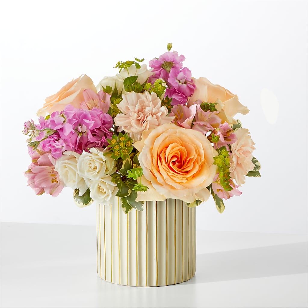 Paradise Bouquet with Ivory Vase – The Colonial Florist And Gift Shop, Huntingdon PA