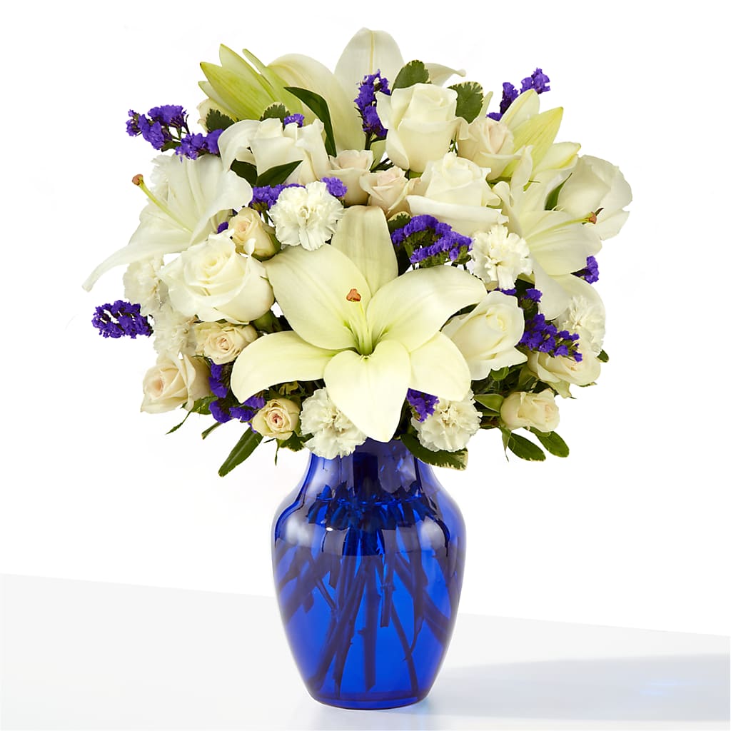 Sapphire Rush Bouquet – The Colonial Florist And Gift Shop, Huntingdon PA