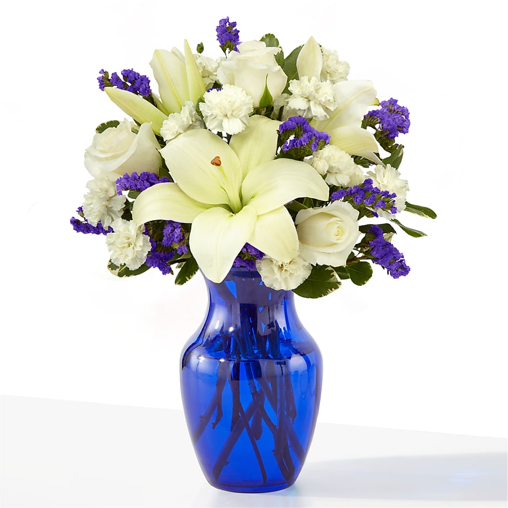 Sapphire Rush Bouquet – The Colonial Florist And Gift Shop, Huntingdon PA