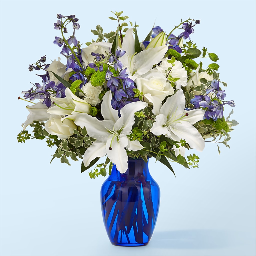 Santorini Bouquet – The Colonial Florist And Gift Shop, Huntingdon PA