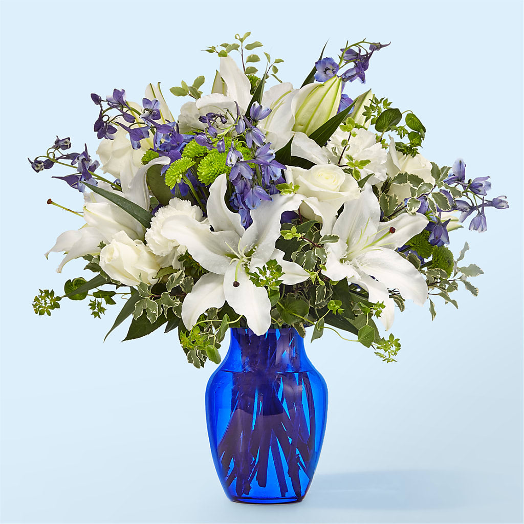 Santorini Bouquet – The Colonial Florist And Gift Shop, Huntingdon PA