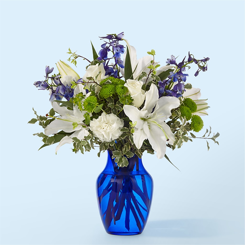Santorini Bouquet – The Colonial Florist And Gift Shop, Huntingdon PA