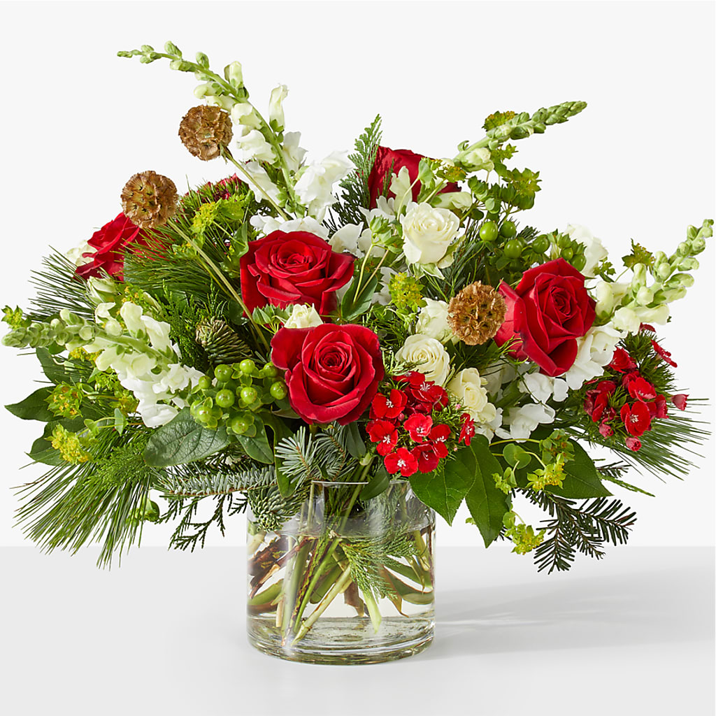 Deck the Halls Bouquet – The Colonial Florist And Gift Shop, Huntingdon PA