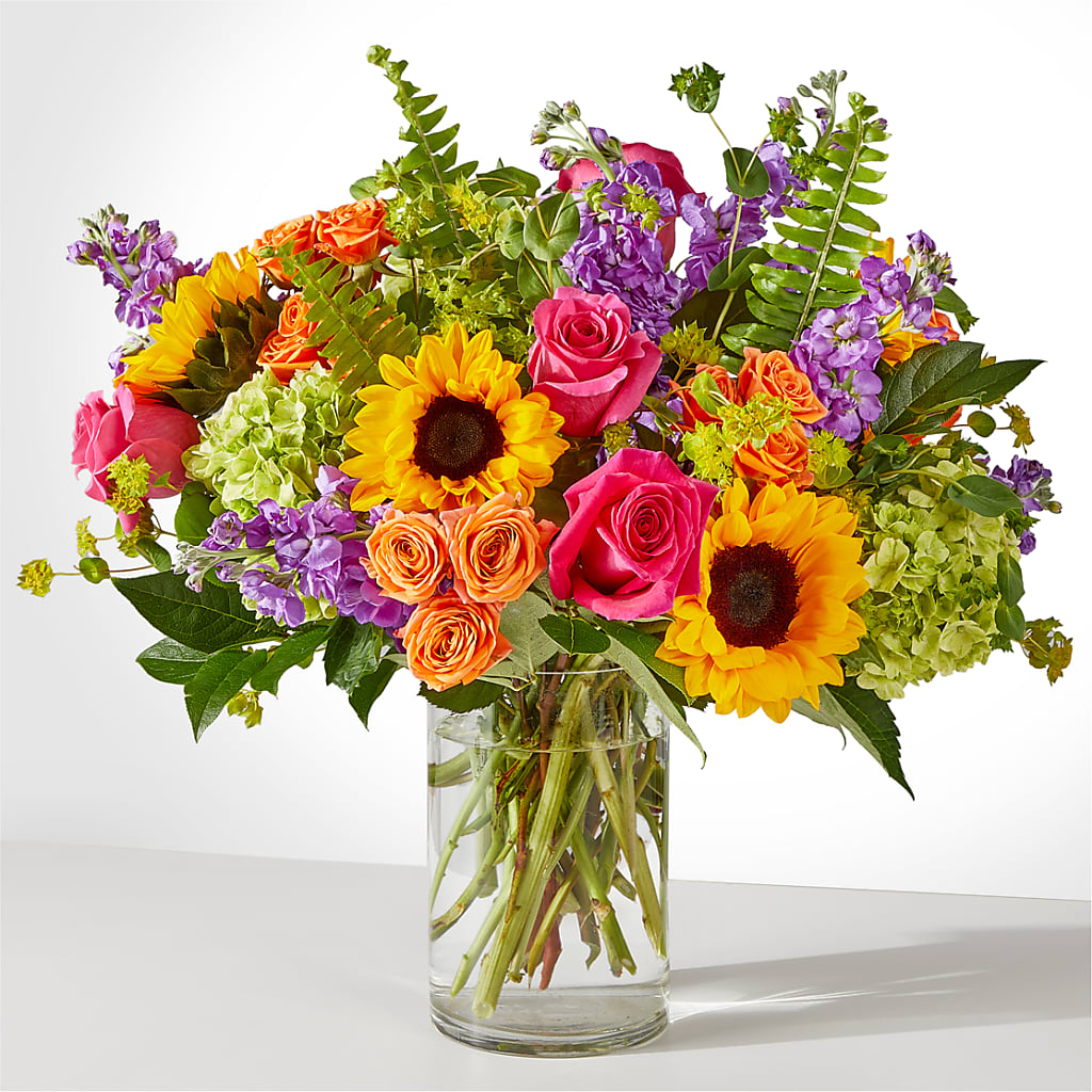 Vibrant Greetings Bouquet – The Colonial Florist And Gift Shop, Huntingdon PA