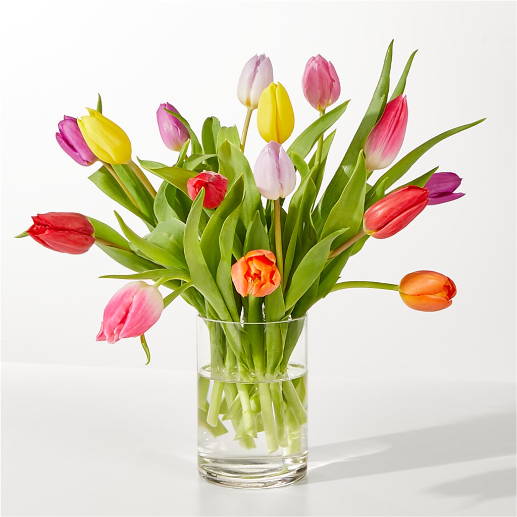 Spring's Calling Tulip Bouquet – The Colonial Florist And Gift Shop, Huntingdon PA