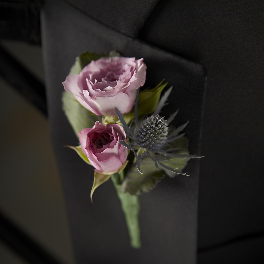 Veronica Boutonniere – The Colonial Florist And Gift Shop, Huntingdon PA