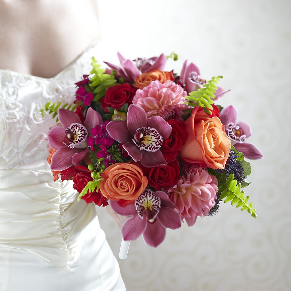 Brilliant Blossoms Bouquet – The Colonial Florist And Gift Shop, Huntingdon PA